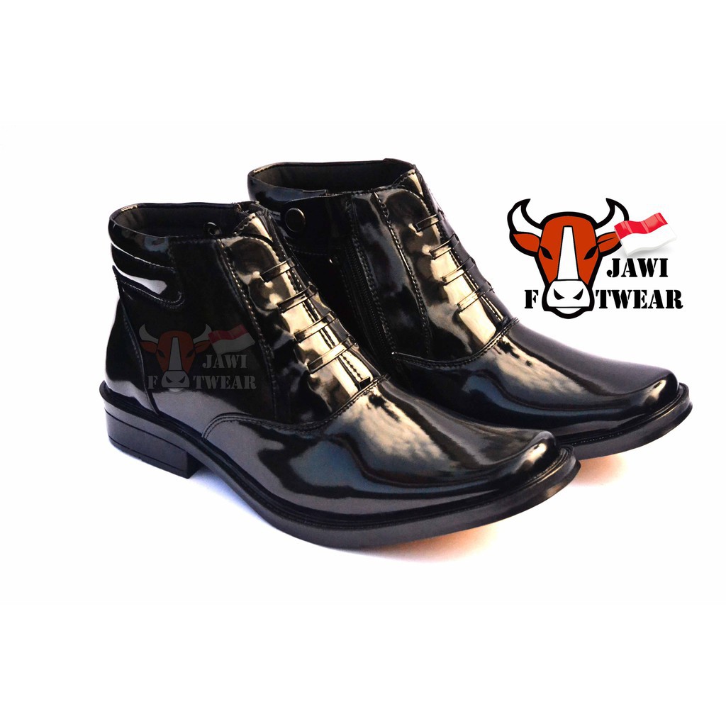 RPM  SEPATU PDH TNI POLRI SECURITY KULIT KILAP VR - 03