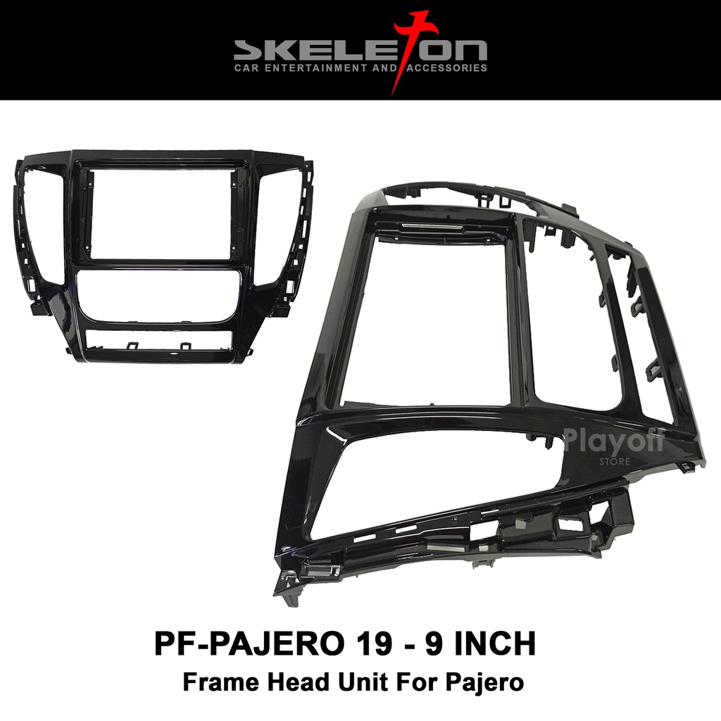 Frame Head Unit 9 inch 10 Inch Mobil Pajero Frame Android Skeleton