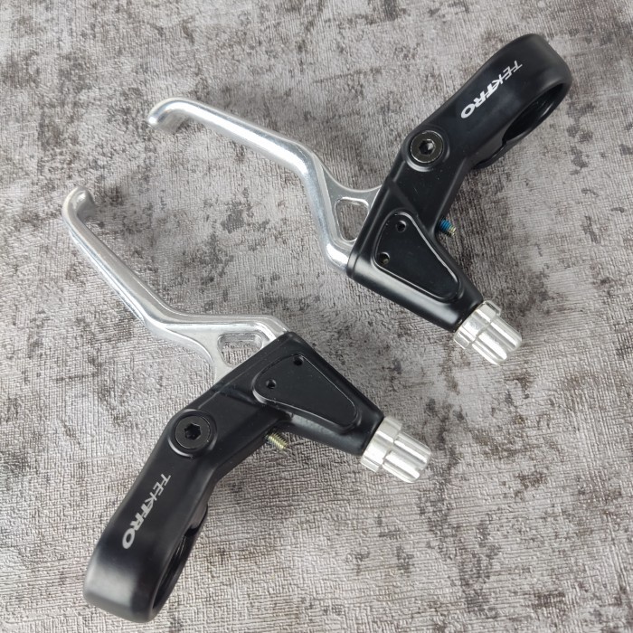 Tektro 3 Finger Brake Lever Sepeda Lipat Gunung Mtb Bmx