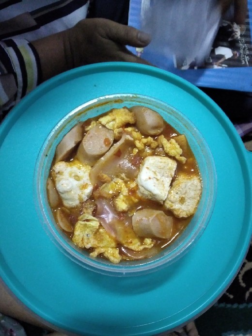 Promo!! Seal Tutup Giant Canister  Baru Tuppy Biru