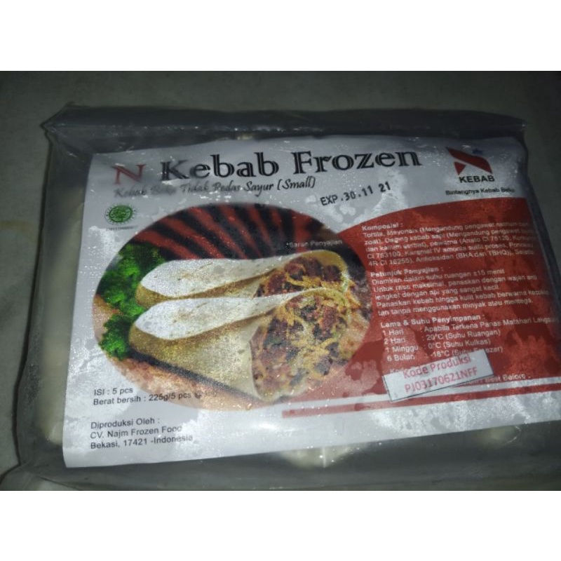 

Kebab Frozen