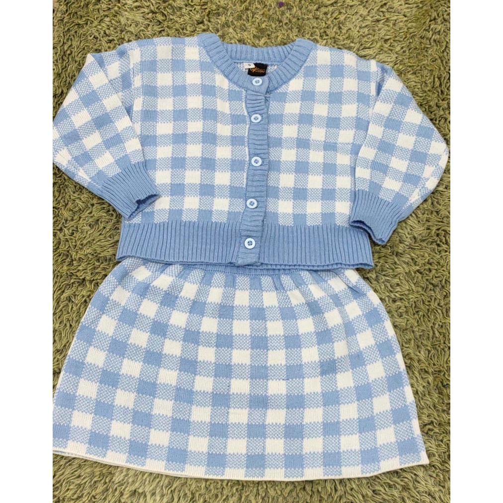 Zahra Cardigan Anak Perempuan Lunair Bahan Rajut | Cardigan Anak Kekinian Umur 1 - 6 Tahun