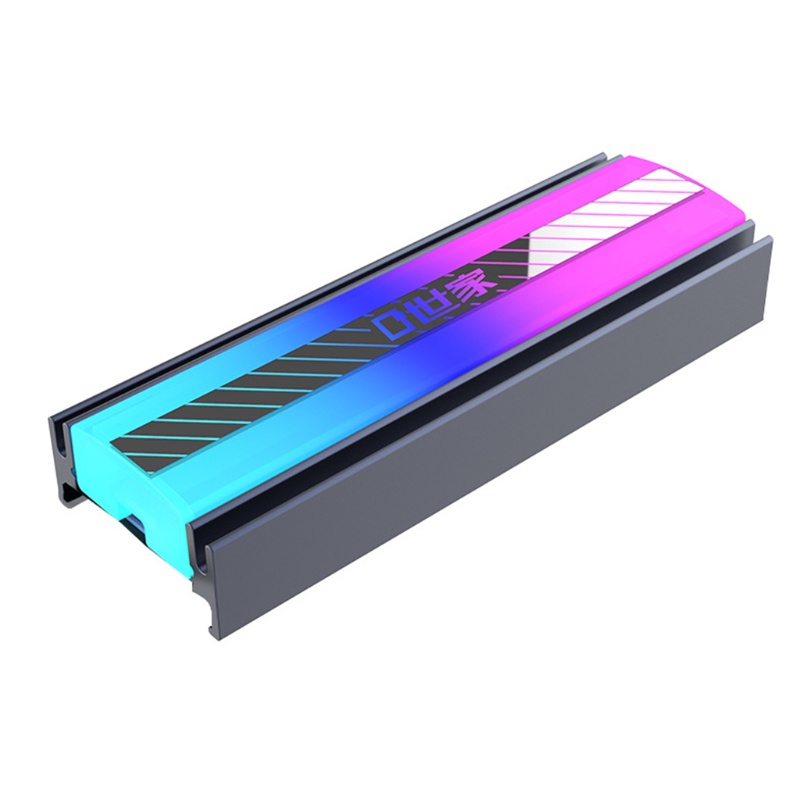 Vivi M.2 SSD NVMe Heat Sink 5V ARGB Hard Drive Pendingin Radiator Dengan Thermal Pad Untuk 2280 M.2