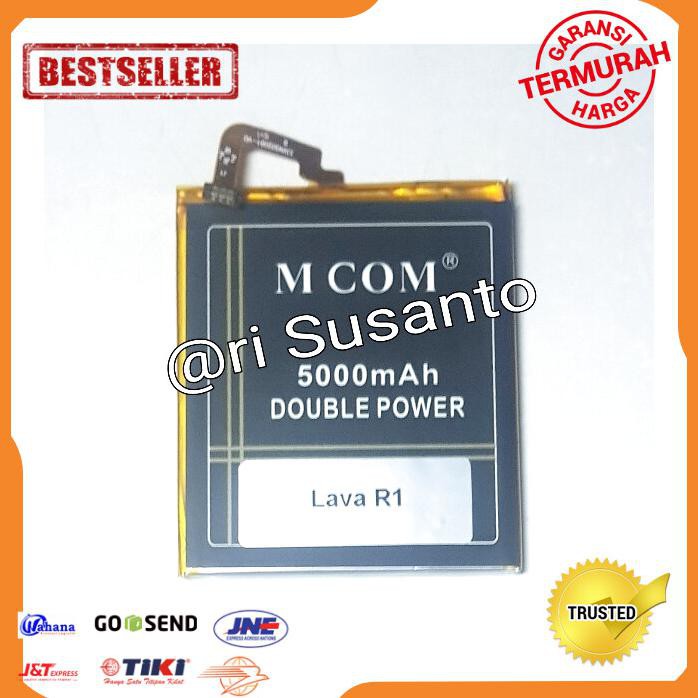 ACC HP BATERAI MCOM LAVA R1 DOUBLE POWER 5000MAH