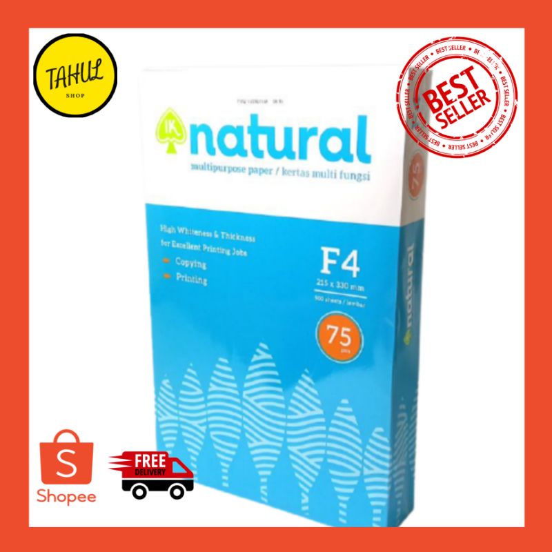 

/ 70gsm | | Kertas HVS Natural | 1 rim