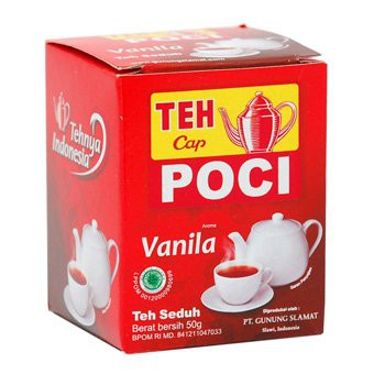 

Teh Tegal Teh Poci Teh Vanilla Seduh 50 Gram