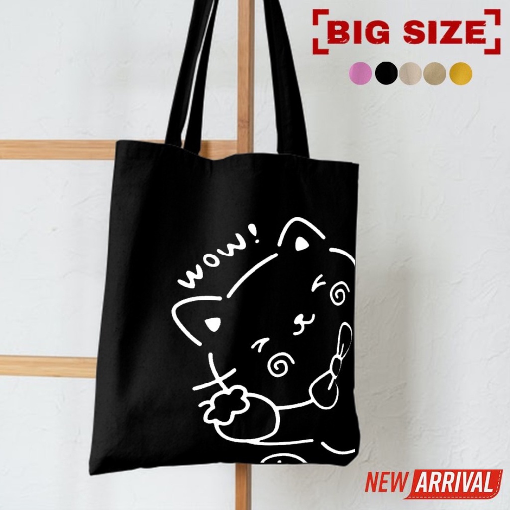 PROMO SALE 10.10 - [RESLETING + MUAT LAPTOP] CATWOW! TOTEBAG SEMI KANVAS | TOTEBAG RESLETING | TOTEBAG BESAR | TOTEBAG KOREA | TOTEBAG TEBAL | TOTEBAG LAPTOP | TOTEBAG NONGKI | TOTEBAG MOTIF | TOTEBAG NONGKRONG | TOTEBAG SEPATU | TOTEBAG MERK