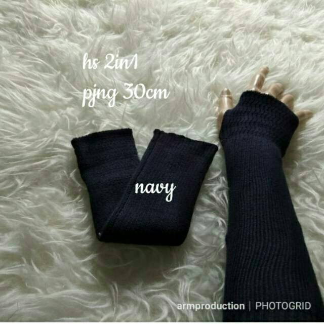 Handsock Jempol Rajut / Handsock Rajut / Handsock Wanita / HandSock Muslim