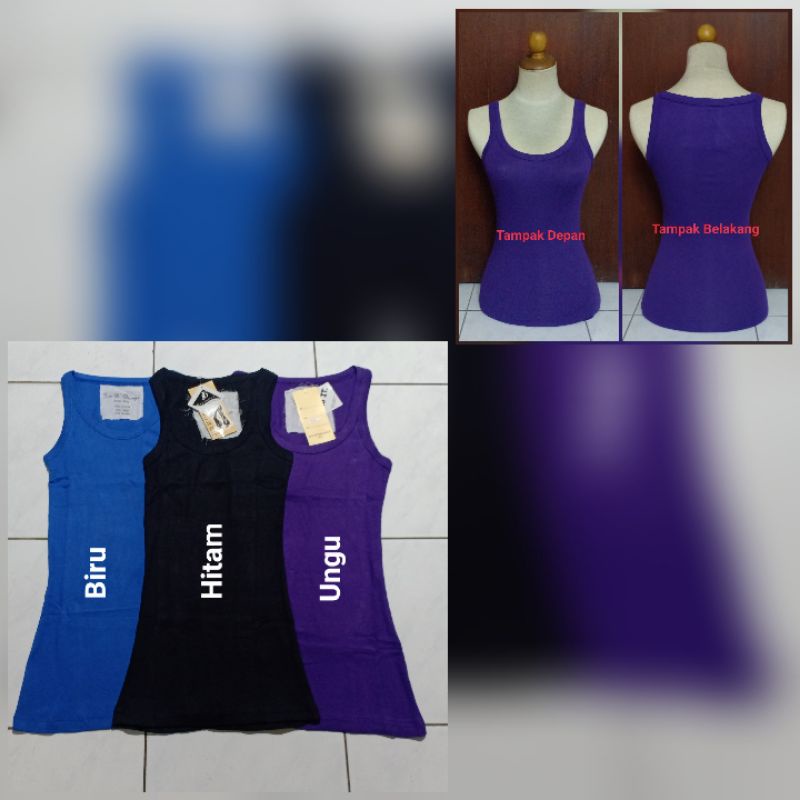 KAOS WANITA LEHER O TANPA LENGAN JUS D'ORANGE (JDO) 21444 BODY PANJANG