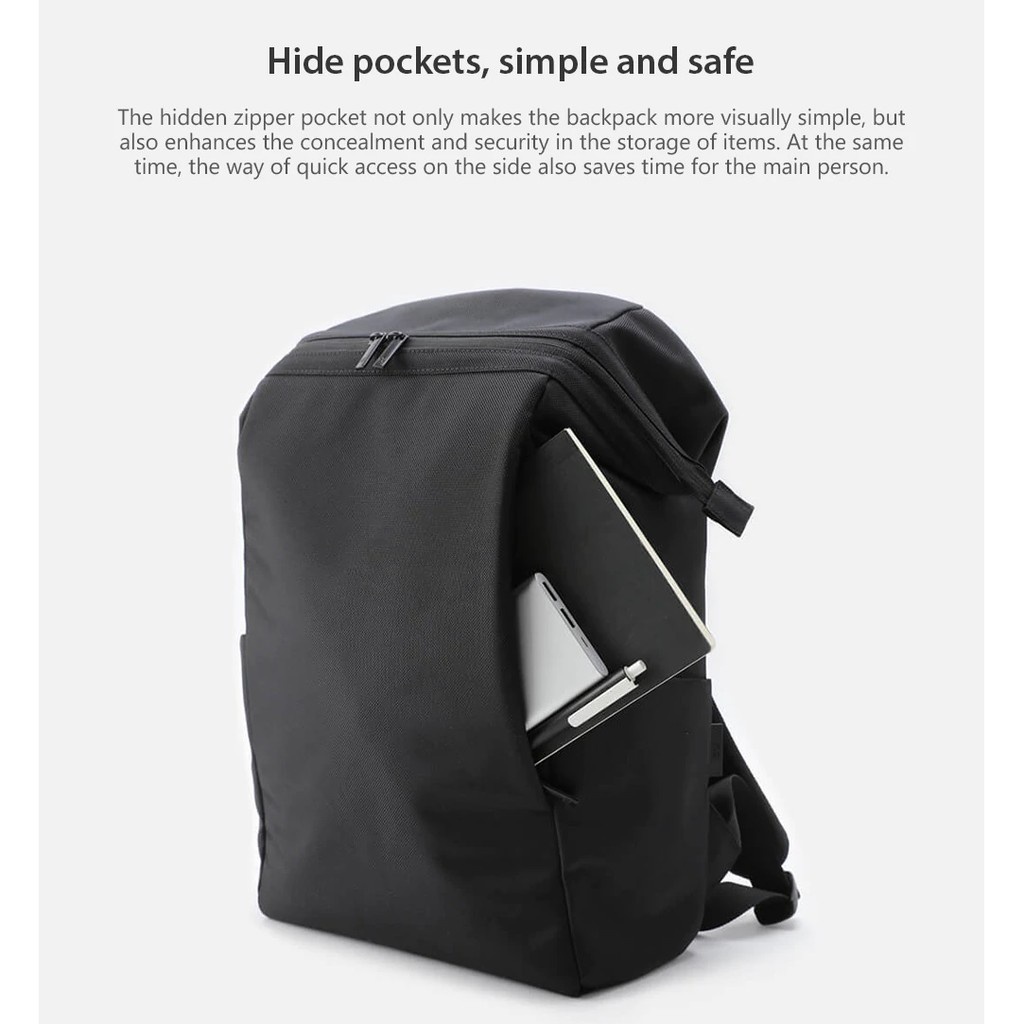 XIAOMI 90FUN Creative Commuter Work Backpack Multitasker - 2084 - TAS RANSEL LAPTOP XIAOMI 90FUN