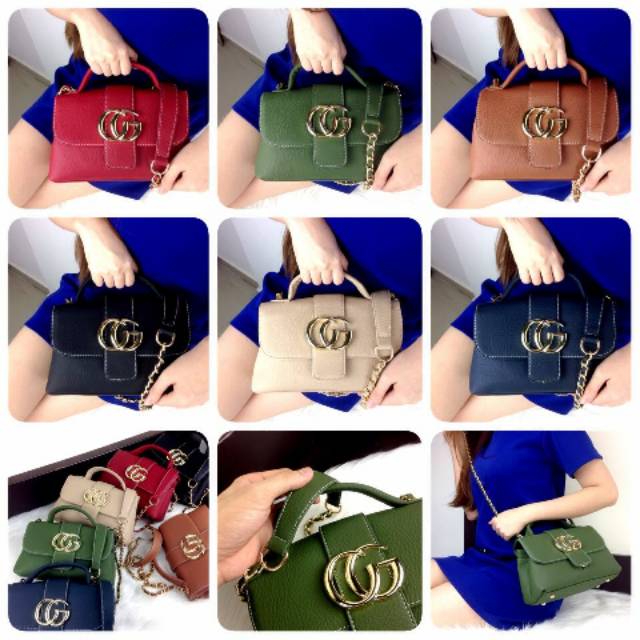 GUCCI Marmont GG Top Handle  ZM-3298