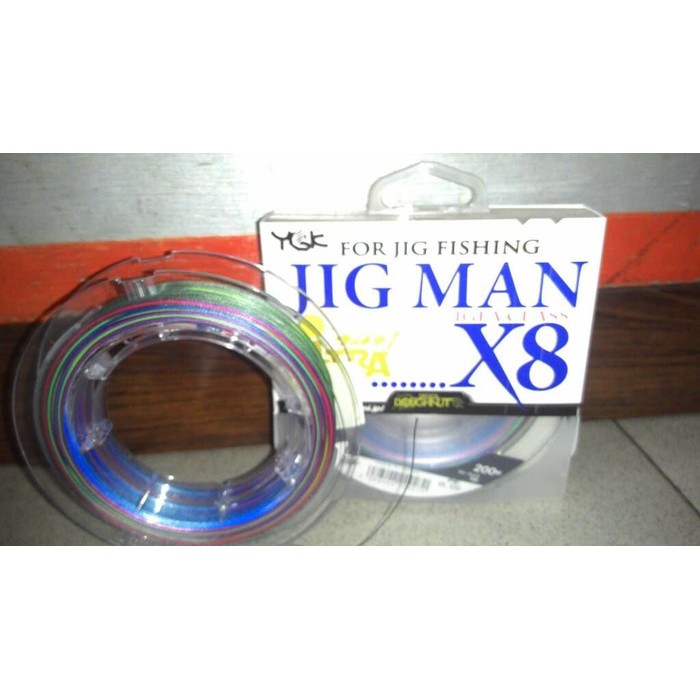 PE YGK JIGMAN X8 (200M) PE: 3G
