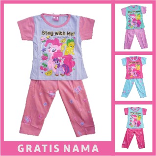 Baju Anak Litle Poni celana Panjang