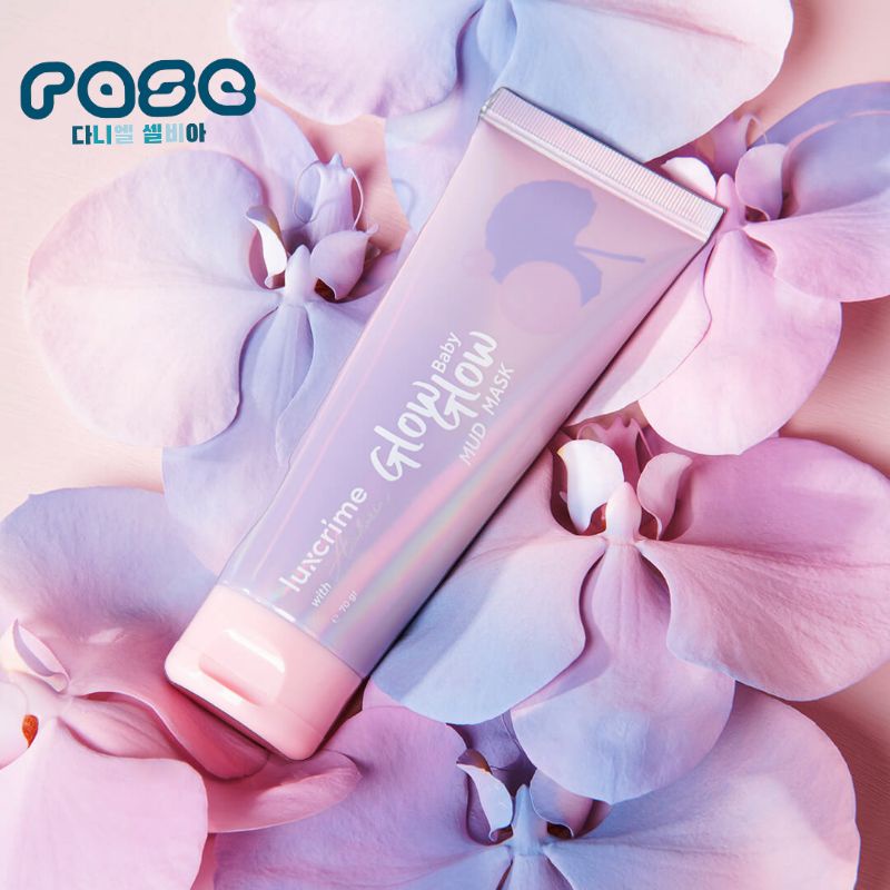 LUXCRIME X AWKARIN GLOW BABY GLOW MUD MASK