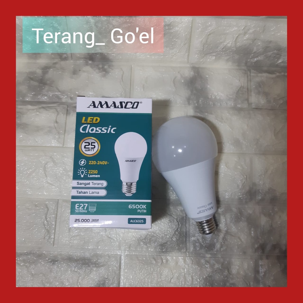 Lampu Led Classic 25 Watt Amasco