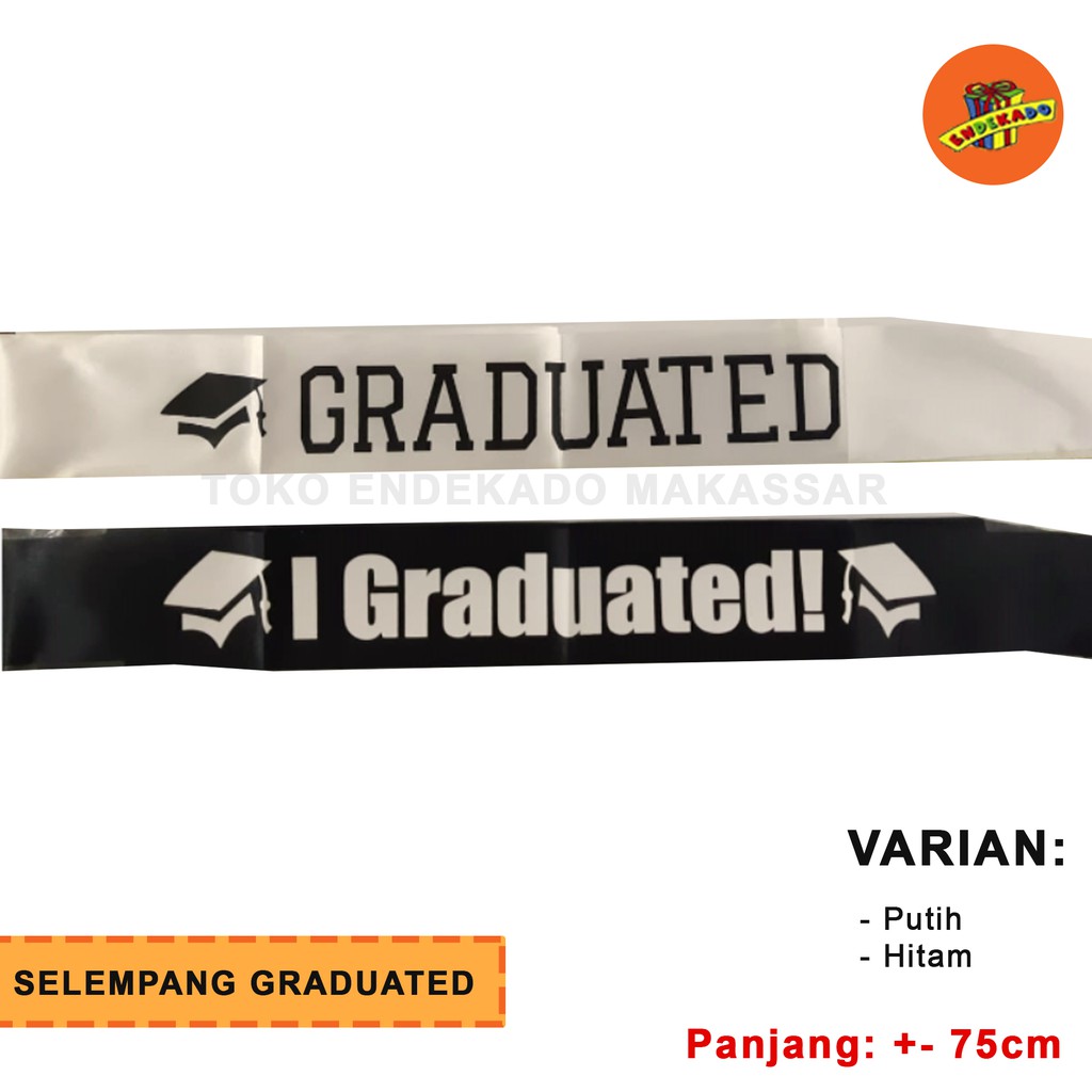 SELEMPANG GRADUATED - Selempang / Sash Wisuda