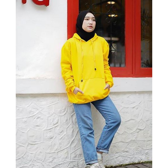 hoodie jumper polos pri wanita