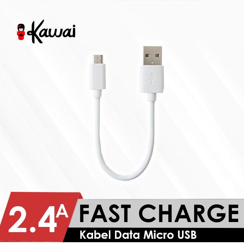 iKawai Kabel Data Fast Charging 2.4A MicroUSB Type C Iphone Lightning