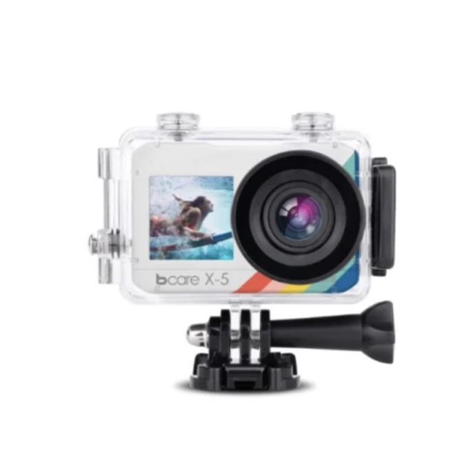 Bcare X5 Action Camera 4K 16MP Ultra HD Dual Screen Touch Screen Waterproof Action Camera