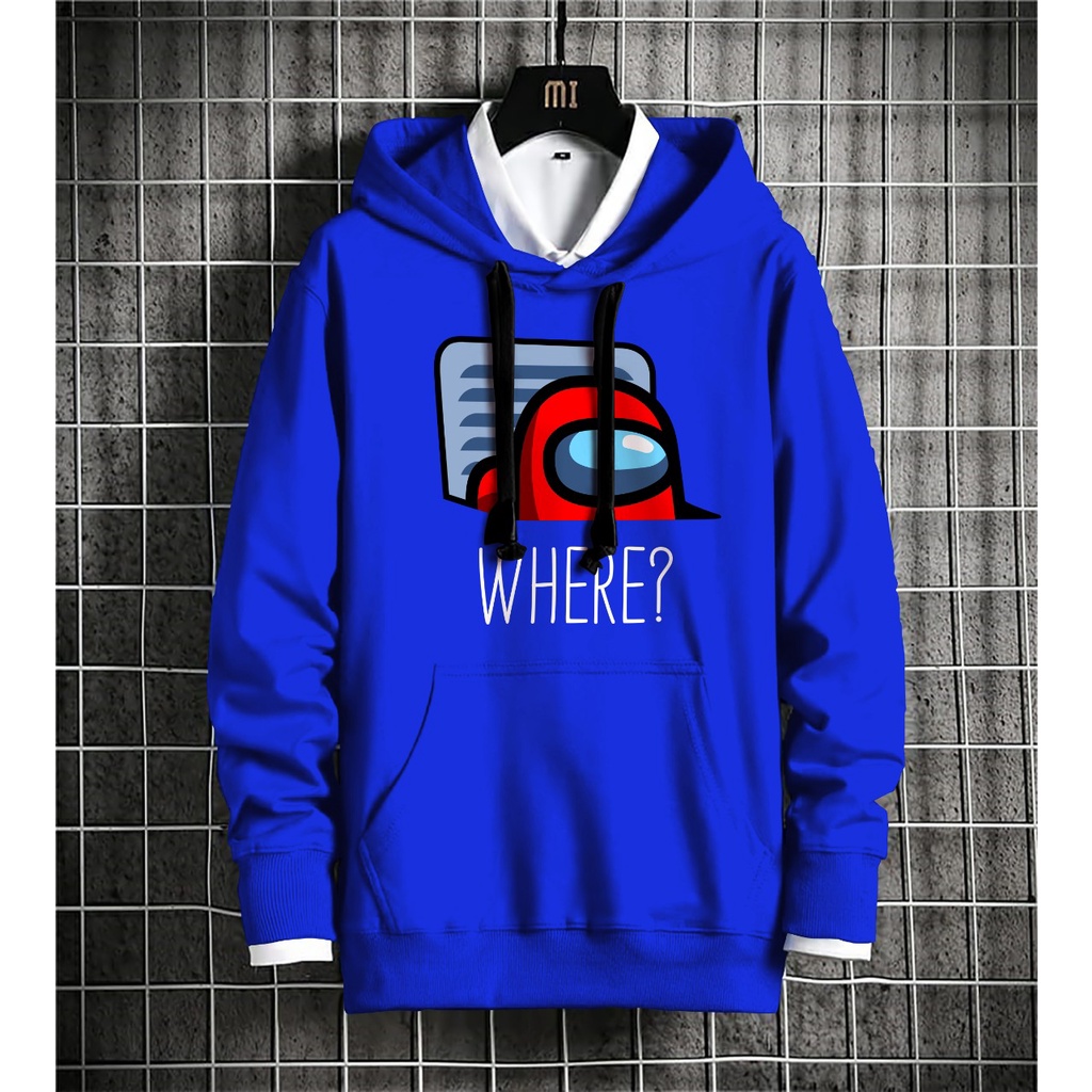 HOODIE ANONG US WHERE BAHAN FLEECE - A5GARD88