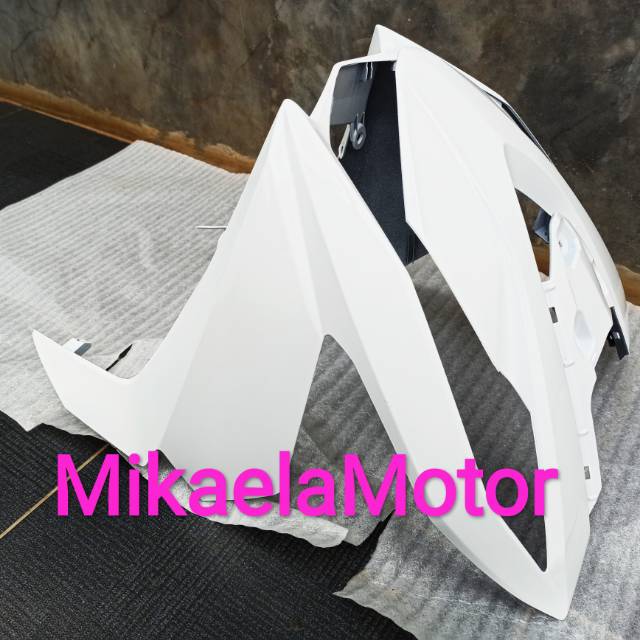 Cover body front tameng panel depan beat led 2020 putih