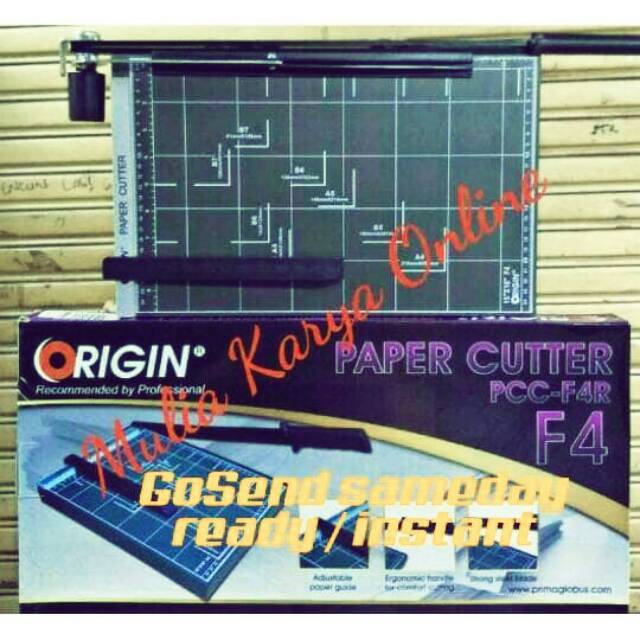 

Paper Cutter Pemotong Kertas Origin Folio F4