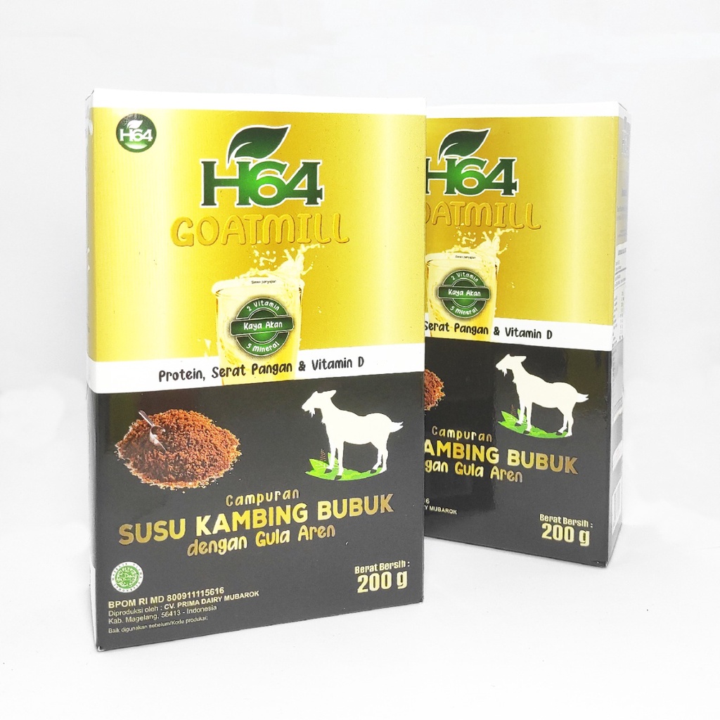 

SUSU KAMBING ETAWA BUBUK ORIGINAL H64 Susu Goatmillk H64 Susu Kambing Bubuk Plus Gula Aren [BPOM] 200gr Original promo Harga Murah