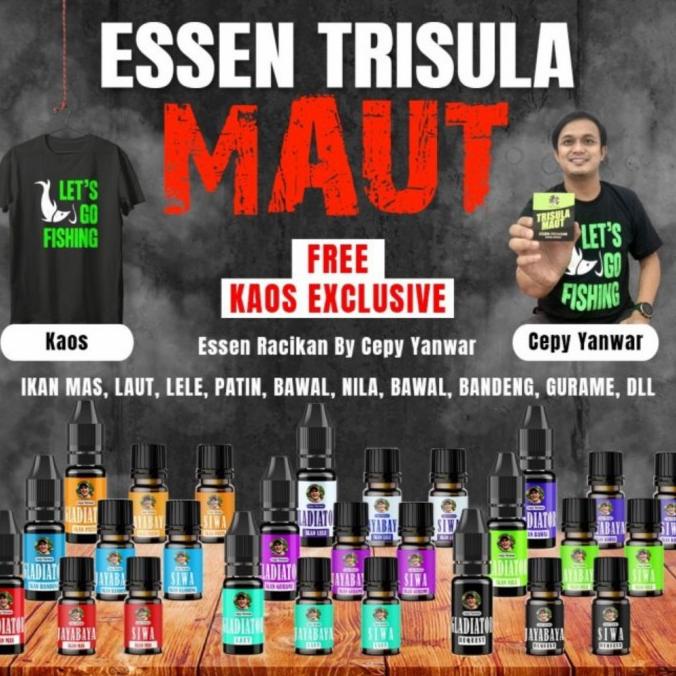 Trisula maut essen persembahan dari Cepy Yanwar