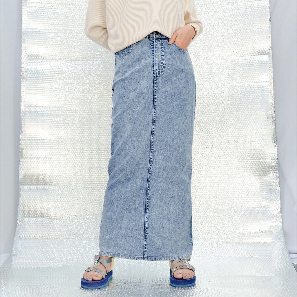 NUNA Denim Skirt Snow-2