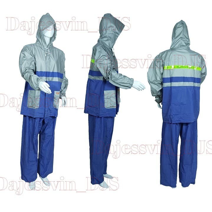 jas hujan setelan tebal wanita dewasa pria awet plastik motif jumbo terbaru big size ujan poncho mur