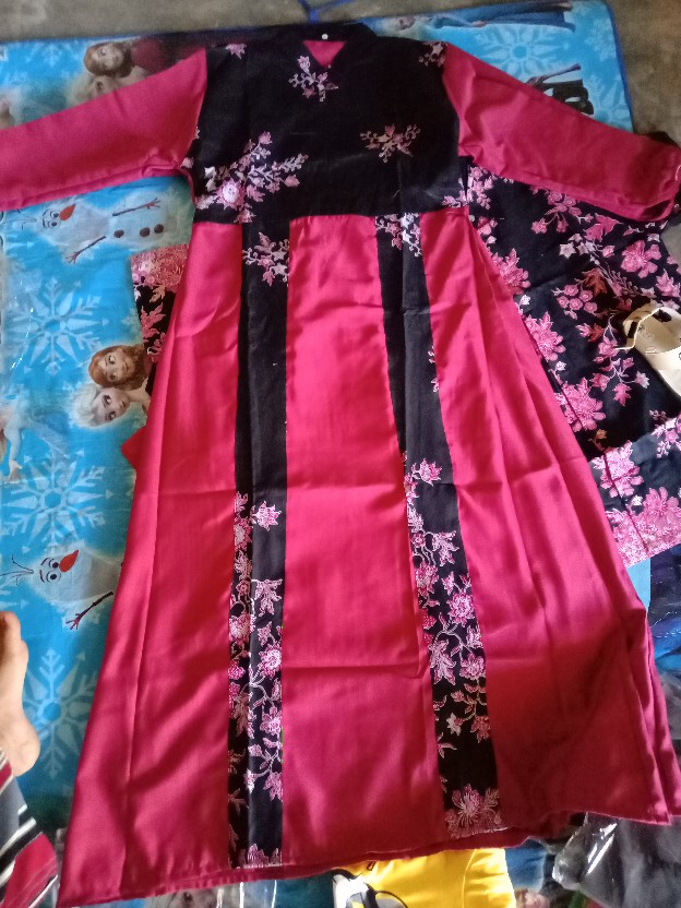 Keluarga Batik Couple Sarombit Seragaman Kondangan Tanah Abang Wanita Murah Princess Azkana Sogan