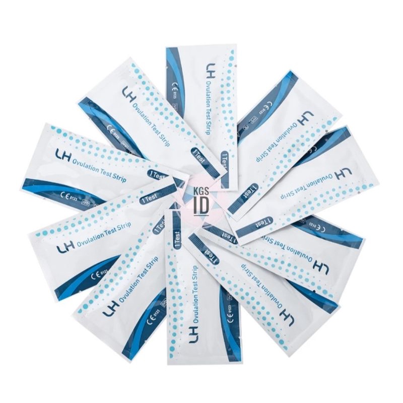 ⚡11.11⚡ LH Test - Tes Kesuburan - Strip Tes Masa Subur - Tes ovulasi strip biru - Ovulation Test Strip - ovutest strip biru - Strip Biru