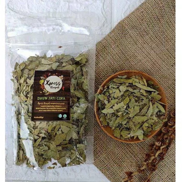 

XPRESSREMPAHSTORE - DAUN JATI CINA / Rempah Herbal / Premium Quality / JSR / 100 gram
