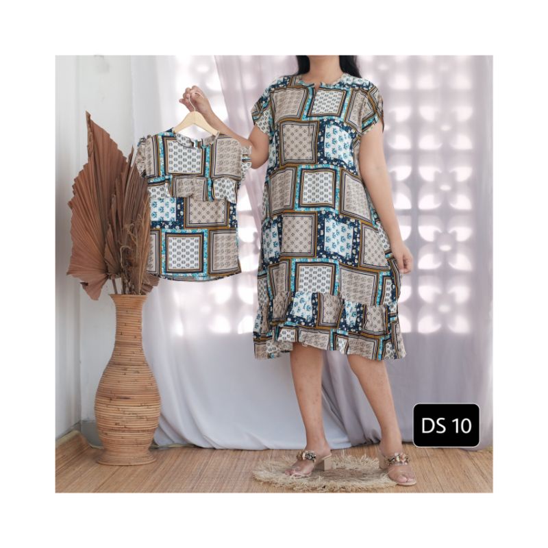 Daster anak Baju anak rayon Dress anak rayon Baju bayi Couple ibu anak