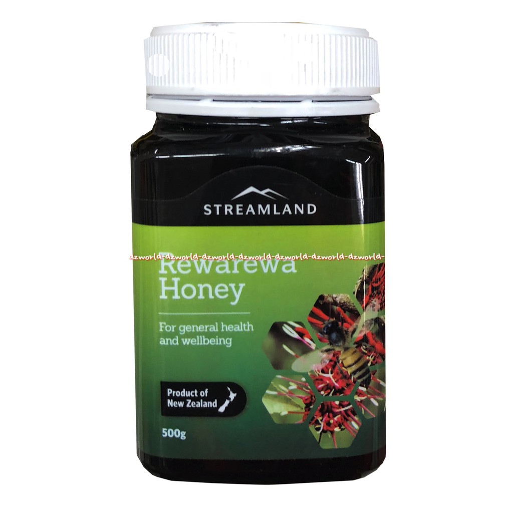 Streamland Rewarewa Honey For General Health And Wellbeing 500gr