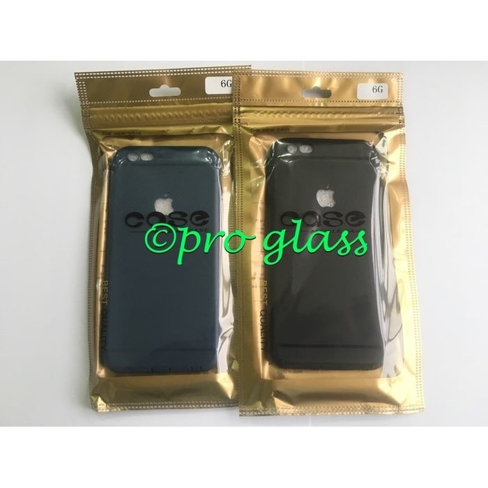 PAKET Ultrathin Matte Case Iphone 6/6+/7/7+ + Kabel Data Remax Rc008i