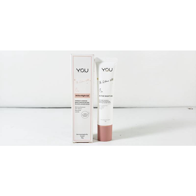 Krim Malam YOU The Radiance White Active Night Gel 30gr