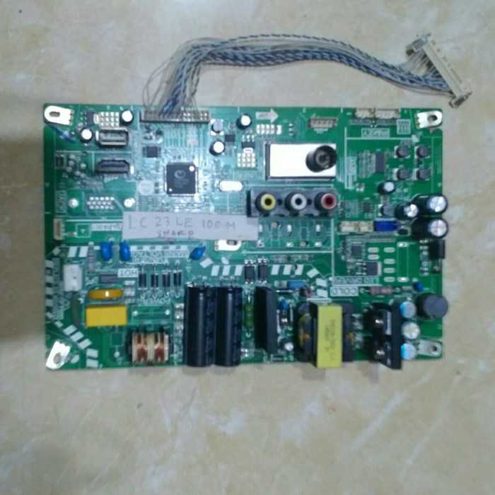 MB TV SHARP 23LE100M - MAINBORD TV SHARP 23LE100 M - MESIN TV SHARP 23LE100