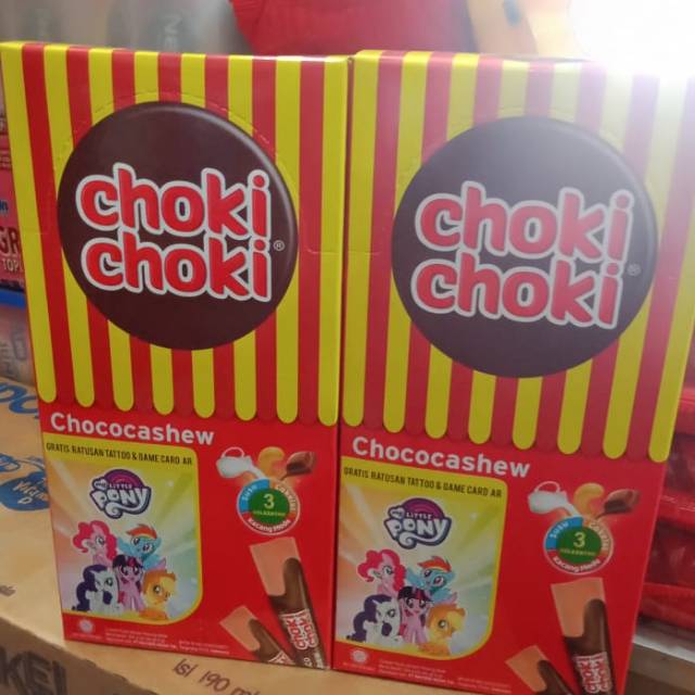 

Choki Choki Chococashew Isi 20 Pcs