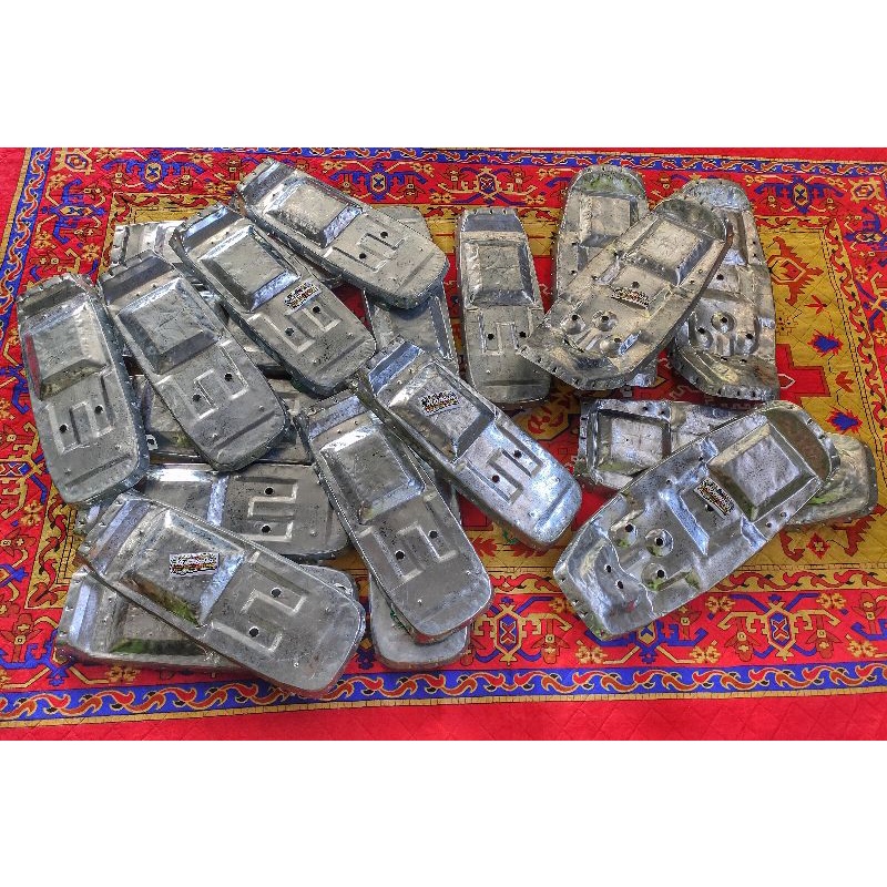 Plat Papan jok cb gl100 galvanis