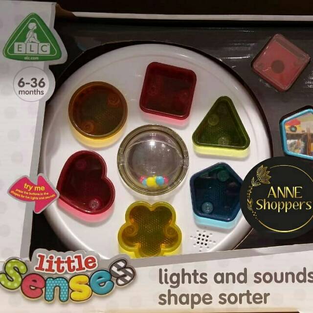 Elc little senses lights cheap and sounds shape sorter