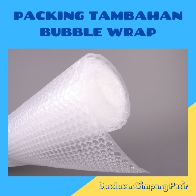 

Packing Tambahan Bubble Wrap