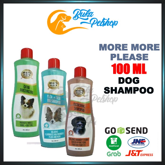 Shampo Anjing MORE MORE PLEASE Dog 100ml