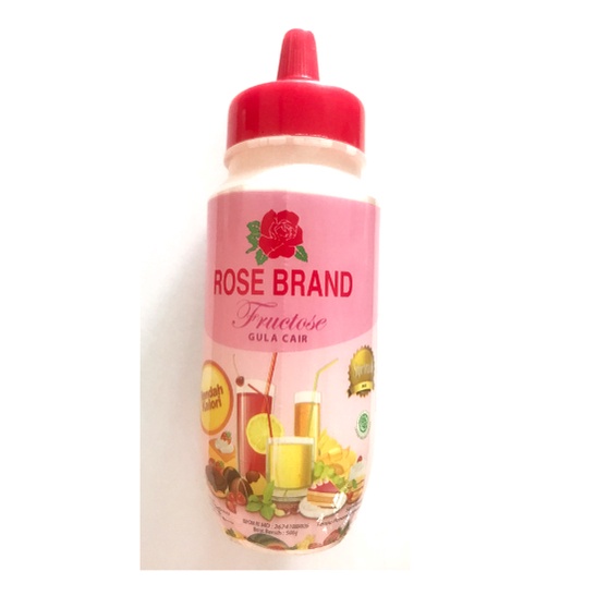 Rose Brand Fructose 500ml Gula Cair Rendah Kalori Rosebrand Siap Saji Pakai Rosebrand Liquid Sugar Sugars