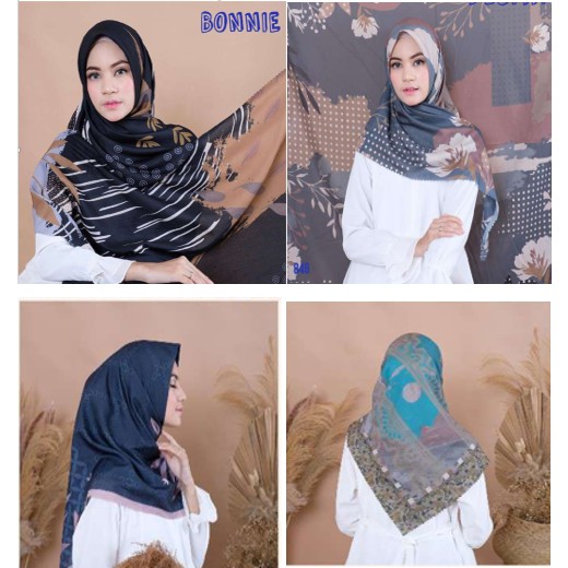 UMIZA CUSTOM SCARF VOAL PRINTING PREMIUM SEGIEMPAT LASER CUT