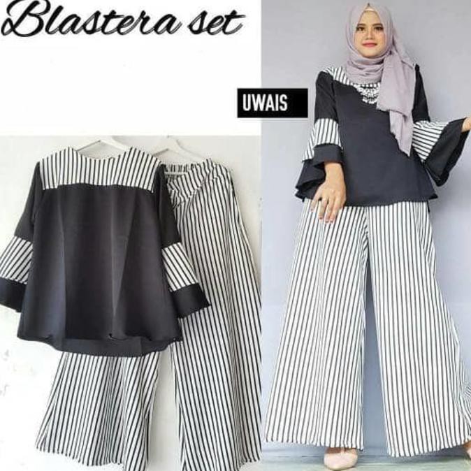 JUAL Blastera Set 2in1 / Atasan Baju Murah Cewek/Fashion Muslim Dress Gamis FREE ONGKIR