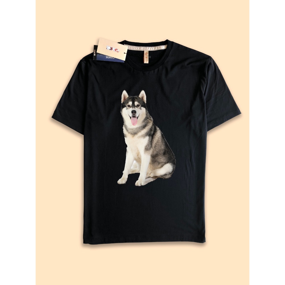 Kaos Tshirt Anjing Dog Breed Siberian Husky