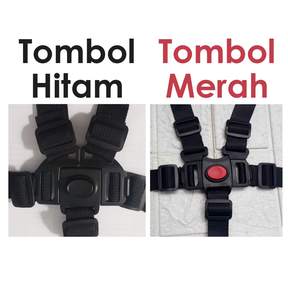 SAFETY Seat Belt Baby Chair Stroller - Seatbelt pengaman kursi makan micro trike yamatoya sukusuku tali safety belt tali pengaman mobil chn