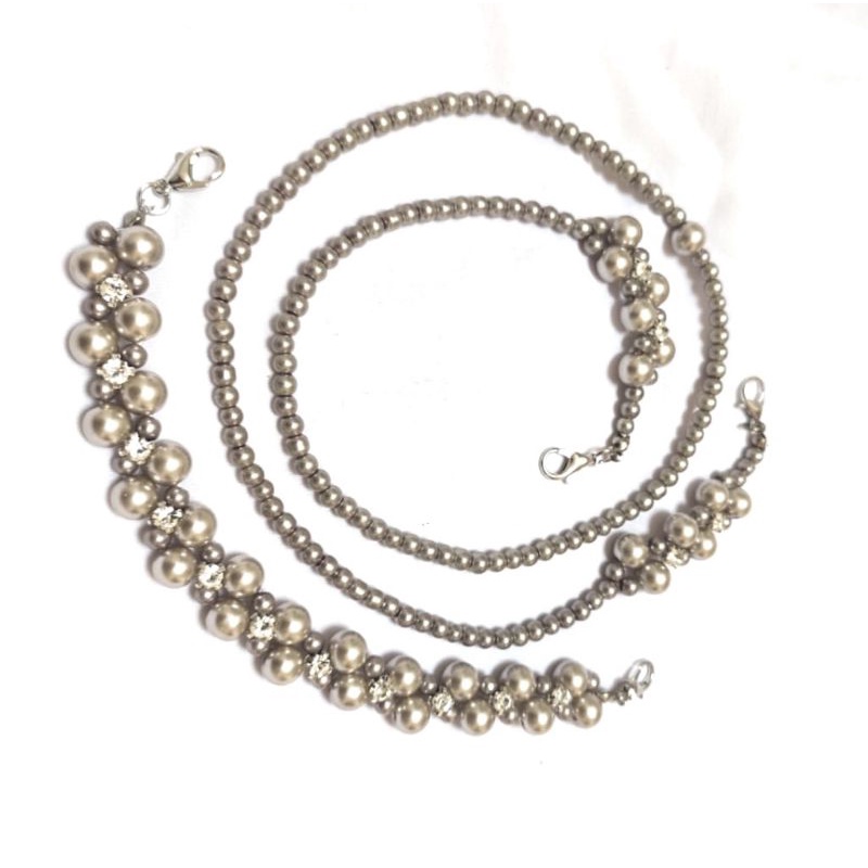 KONEKTOR DAN STRAP /KALUNG MASKER HIJAB MUTIARA