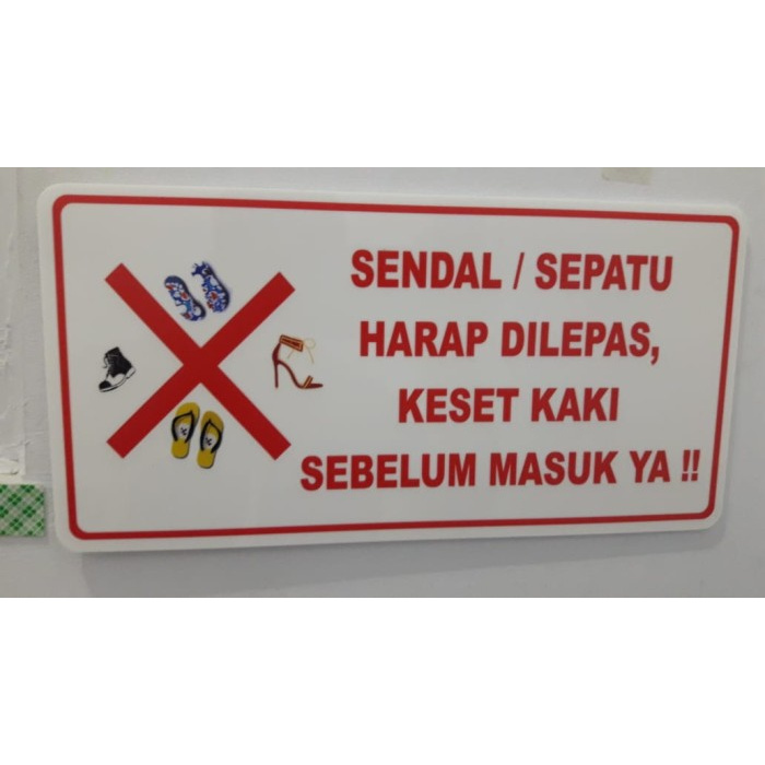 

Sign Label AkrilikPapan Nama akrilik Custom Sign Board Acrylic Elegan